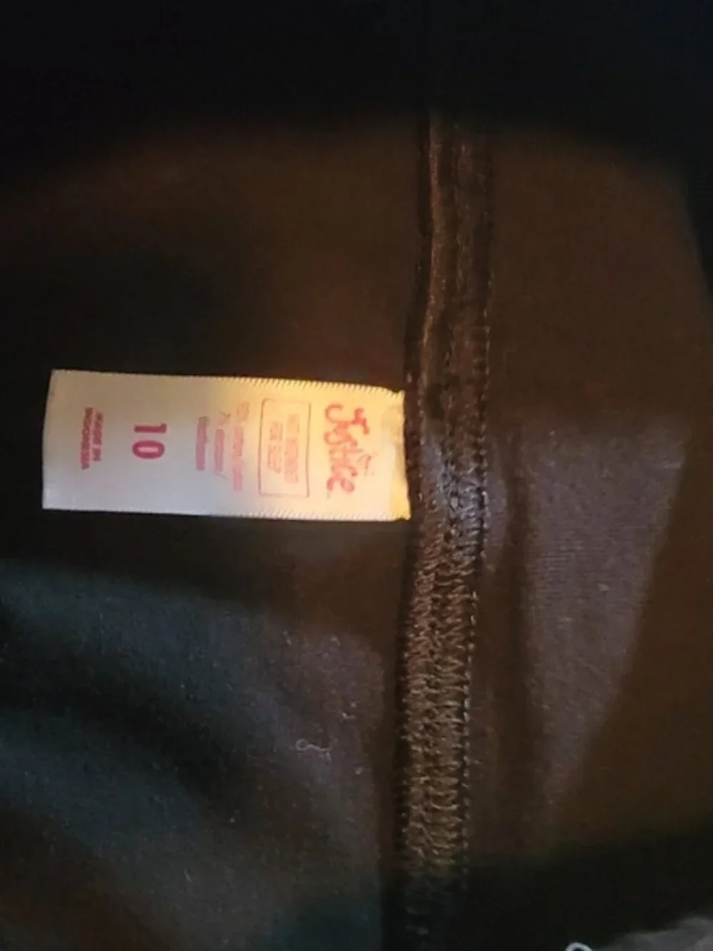 Lot of 2 Girls Justice Leggings Size Youth 10
